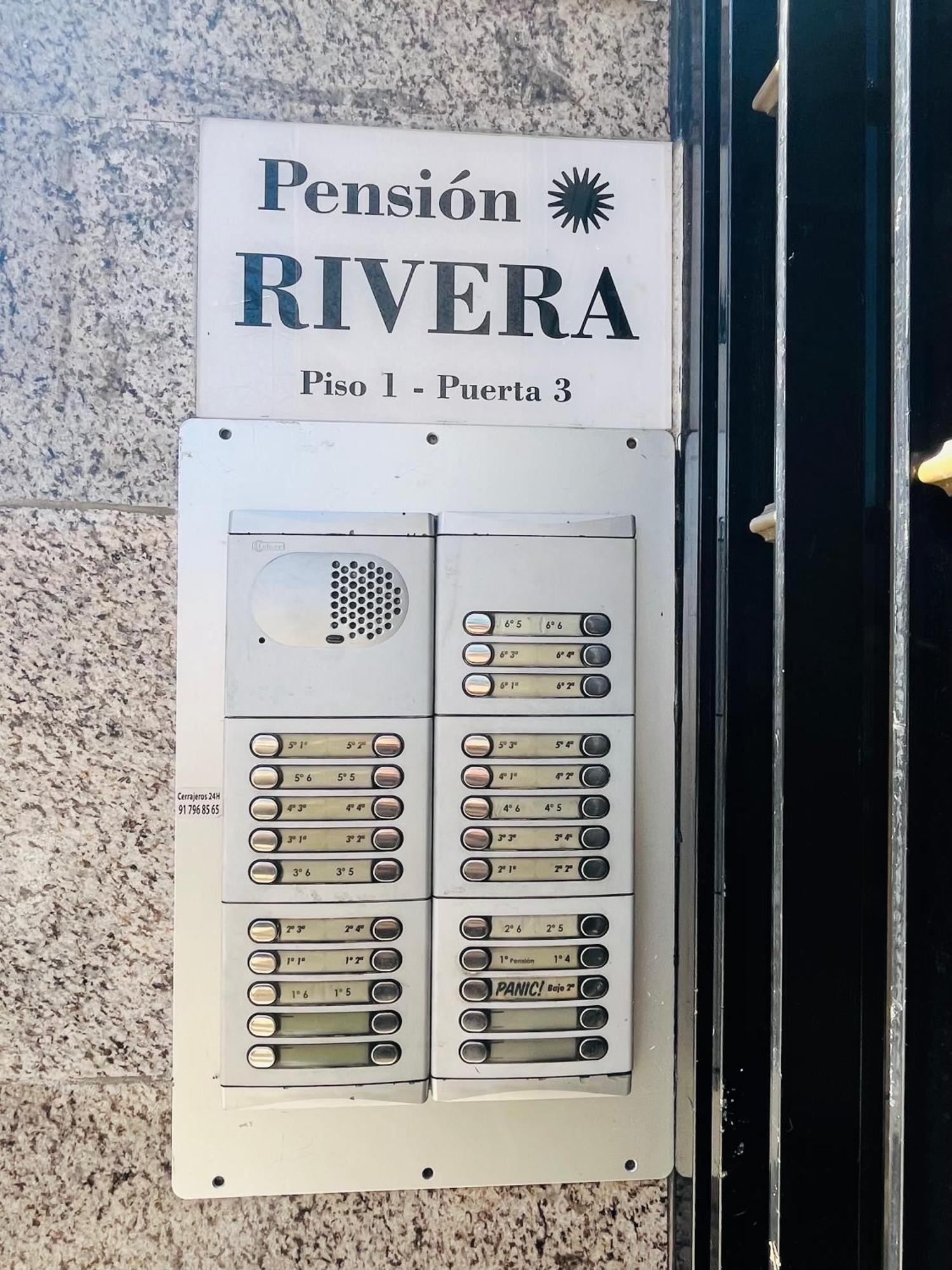 Pension Rivera Madrid Dış mekan fotoğraf