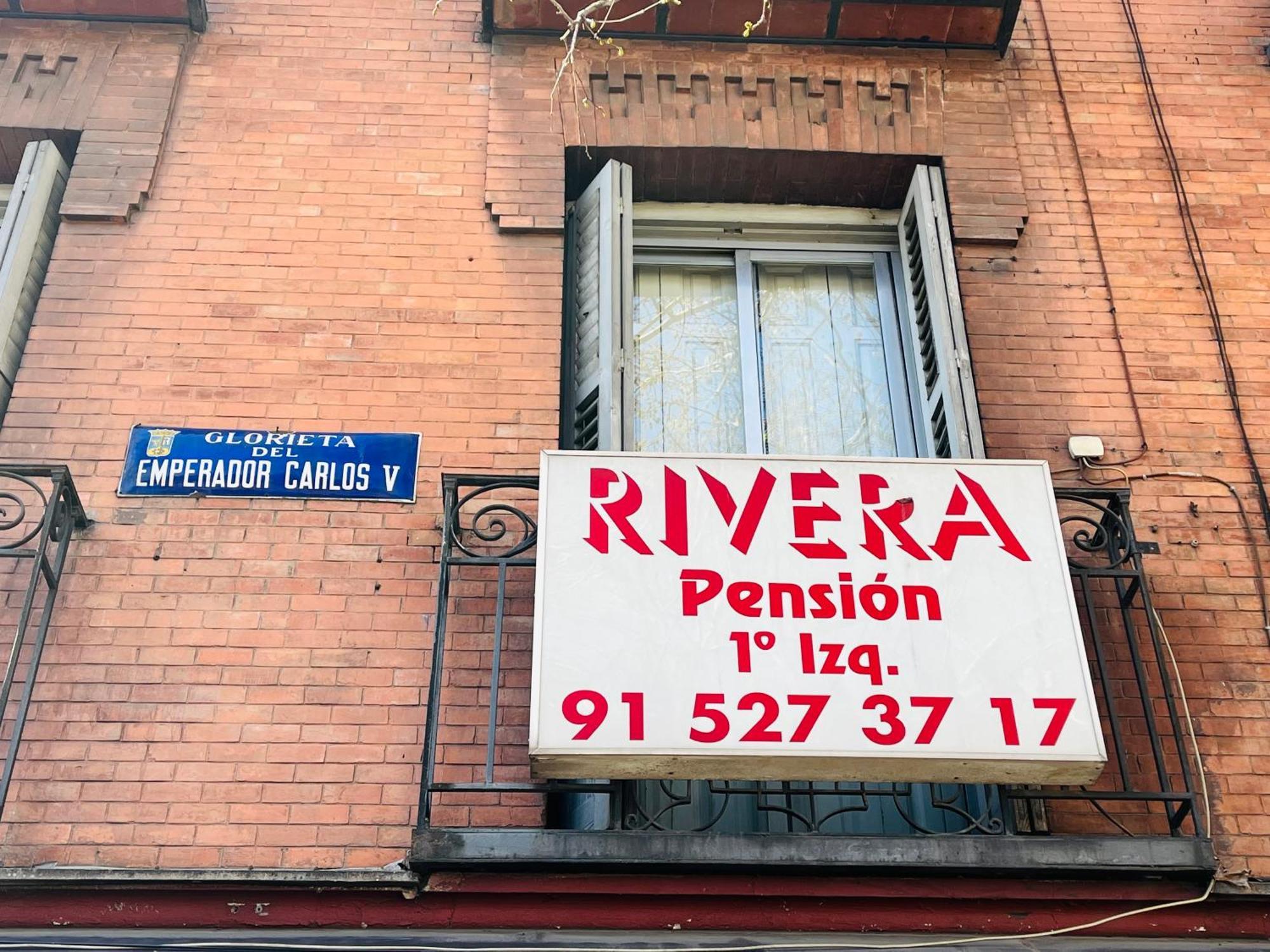 Pension Rivera Madrid Dış mekan fotoğraf